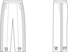 동복 하의 이미지