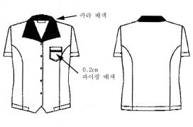 여학생 상의 이미지